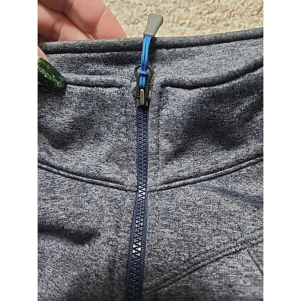 The North Face Sweatshirt Men's‎ XL Canyonlands 1/2 Zip Fleece Blue Heathered